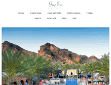 Tablet Screenshot of gregceostudio.com